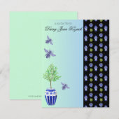 Frühzeit bei Buckleberry - flat notes Mitteilungskarte (Vorne/Hinten)