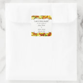 Frühzeit Hochzeit speichern Datum Sticker (Tasche)