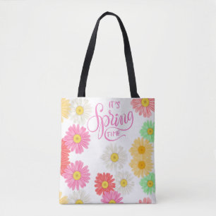 FRÜHZEIT LEINWAND TOTE BAG TASCHE
