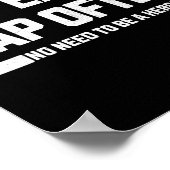 frühzeitig gestochen poster (Ecke)