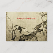 FRÜHZEITIG VISITENKARTE (Rückseite)