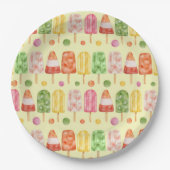 Fruir Popcicles Pappteller (Vorderseite)