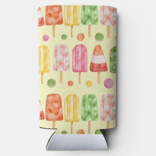 Fruir Popcicles Selters Dosenkühler (Rückseite)