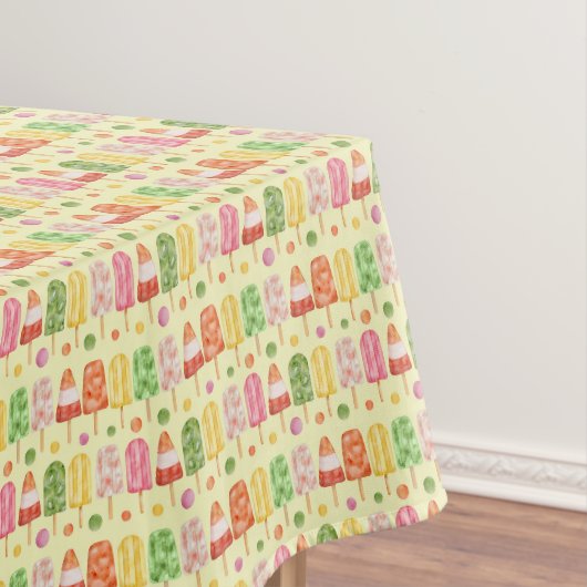Fruir Popcicles Tischdecke (Beispiel)