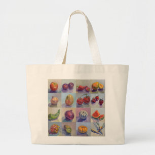 Fruit and Veggie Tote Jumbo Stoffbeutel