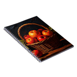 Fruit Basket Still Life Photo Notebook Notizblock