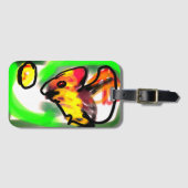 Fruit bat  art gepäckanhänger (Vorderseite (Horizontal))