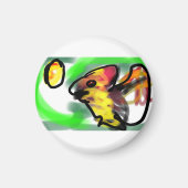 Fruit bat  art magnet (Vorne)