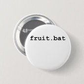Fruit.bat Button (Vorne & Hinten)