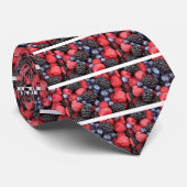 Fruit Berries Birthday Shower Party Love Destiny Krawatte (Gerollt)