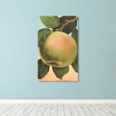Fruit Chromo Lithograph von Newtown Pippen Leinwanddruck (Insitu (Holzboden))