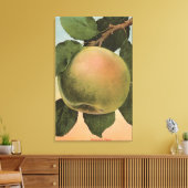 Fruit Chromo Lithograph von Newtown Pippen Leinwanddruck (Insitu (Wohnzimmer))