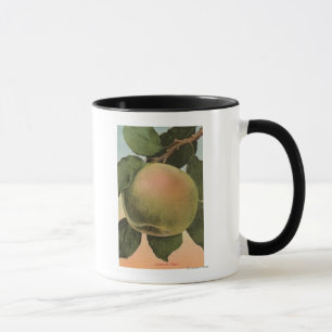 Fruit Chromo Lithograph von Newtown Pippen Tasse
