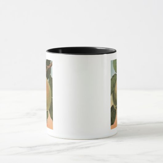 Fruit Chromo Lithograph von Newtown Pippen Tasse (Zentrum)