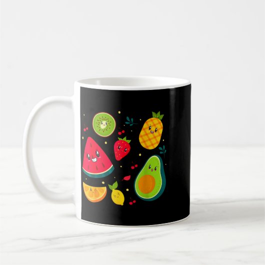 Fruit Costume Sweet Tea Fruit Salad Men Women Coup Kaffeetasse (Links)