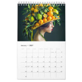 Fruit Crowns – Portraits of Women in Botanical Spl Kalender (Jan 2027)