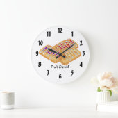 Fruit Danish Große Wanduhr (Zuhause)
