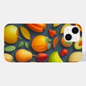 Fruit Design iPhone Case (Rückseite (Horizontal))