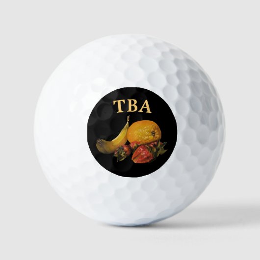 Fruit Golf Balls Golfball (Vorderseite)