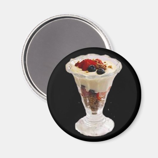 Fruit Italian Sundae Magnet (Vorderseite/Rückseite)