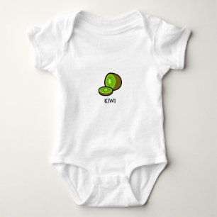 Fruit_ (Kiwi) Baby Strampler