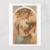 Fruit Lithograph Alphonse Mucha Postkarte (Vorderseite)