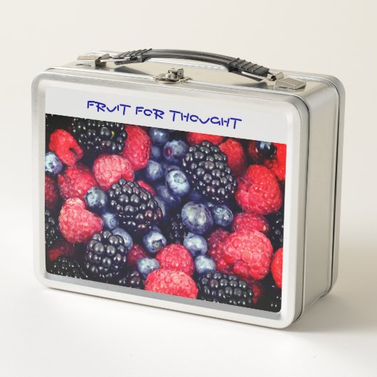 Fruit Lover Metall Brotdose (Vorderseite)