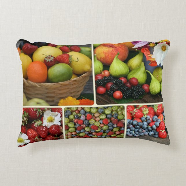 Fruit Medley Accent Pillow Dekokissen (Vorderseite)