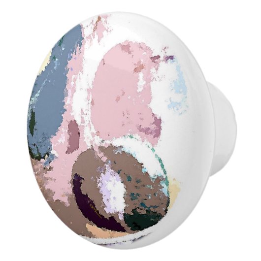 Fruit Motif Keramikknauf (Rechts)