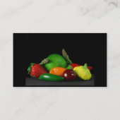 Fruit 'n Veggies Business Visitenkarte (Rückseite)