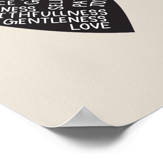 Fruit of spirit poster (Ecke)