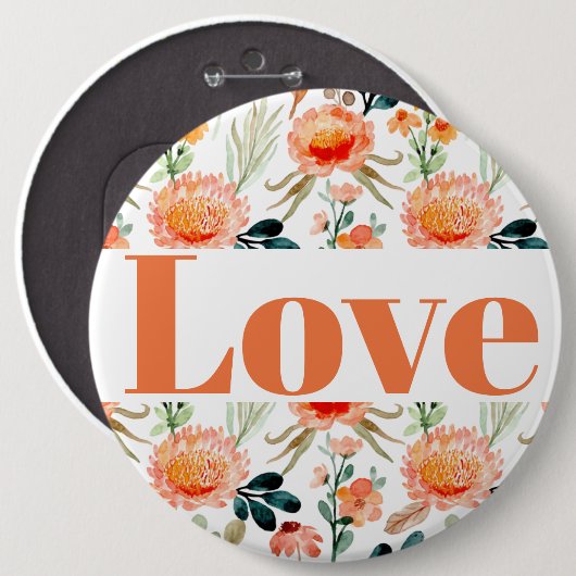 Fruit of the Spirit Button - Liebe (Vorne & Hinten)