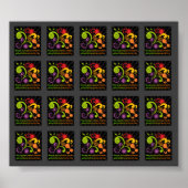 Fruit of the Spirit Decoupage Collage Tile Poster (Vorne)