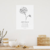 Fruit of the Spirit Proverbs 16:32 Scripture  Poster (Küche)