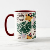 Fruit Panda Tasse - Whimsical Nature Design (Links)