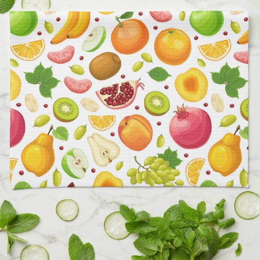 Fruit Patch Küchentücher (Gefaltet)