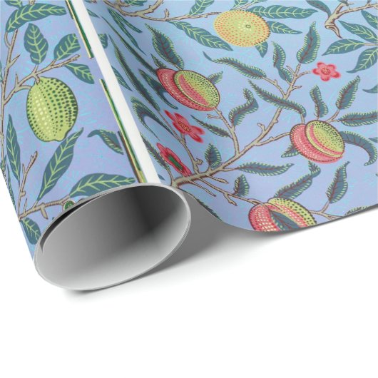 Fruit Pattern William Morris Geschenkpapier (Rolleneckpunkt)