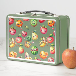 Fruit Salad Metall Brotdose