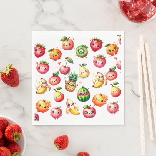 Fruit Salad Serviette (Beispiel)