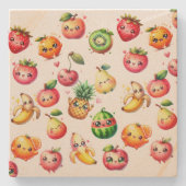 Fruit Salad Steinuntersetzer (Vorderseite)