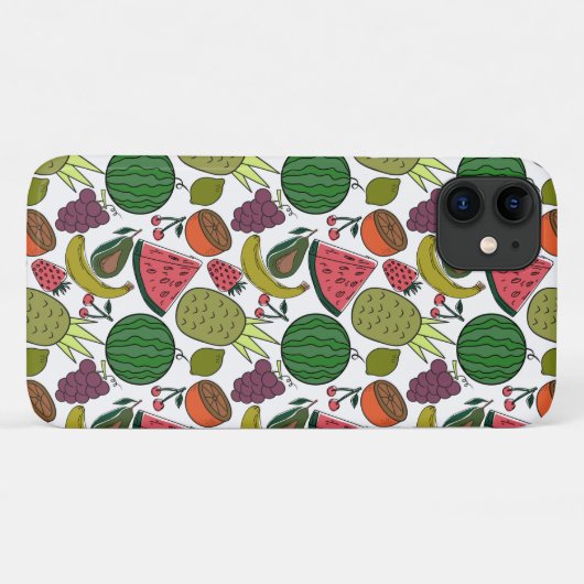 Fruit seamless pattern | Fruit surface pattern 15 Case-Mate iPhone Hülle (Rückseite (Horizontal))