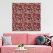 Fruit seamless pattern | Fruit surface pattern 16 Leinwanddruck (Insitu (Wohnzimmer))