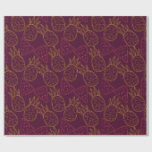 Fruit seamless pattern | Fruit surface pattern 18 Geschenkpapier (Flach)