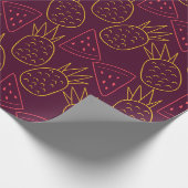 Fruit seamless pattern | Fruit surface pattern 18 Geschenkpapier (Ecke)