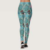 Fruit seamless pattern | Fruit surface pattern 20 Leggings (Rückseite)