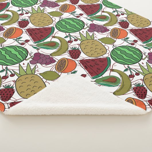 Fruit seamless pattern | Fruit surface pattern 25 Sherpadecke (3/4)