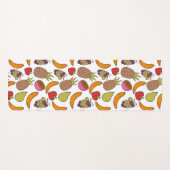 Fruit seamless pattern | Fruit surface pattern 33 Yogamatte (Vorderseite (Horizontal))