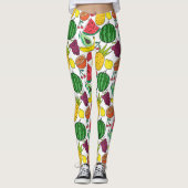 Fruit seamless pattern | Fruit surface pattern 37 Leggings (Vorderseite)