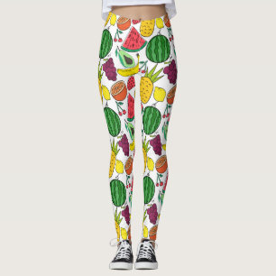Fruit seamless pattern Fruit surface pattern 37 Leggings