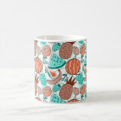 Fruit seamless pattern | Fruit surface pattern 39 Kaffeetasse (Mittel)